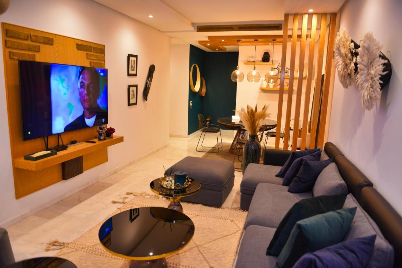 Appartement De Prestige Climatise A L'Hivernage 400M De La Gare Marrakesh Luaran gambar