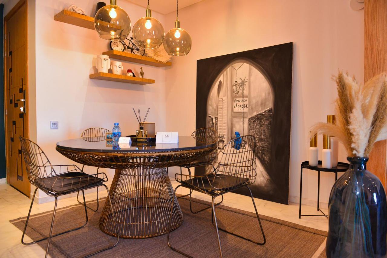 Appartement De Prestige Climatise A L'Hivernage 400M De La Gare Marrakesh Luaran gambar