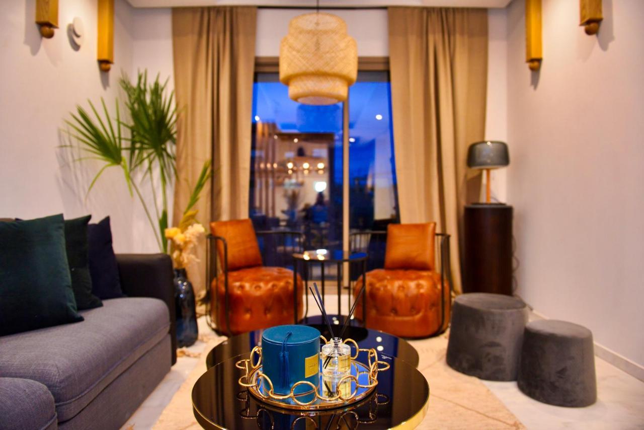 Appartement De Prestige Climatise A L'Hivernage 400M De La Gare Marrakesh Luaran gambar