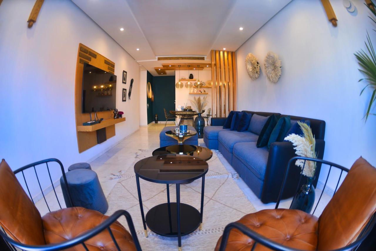 Appartement De Prestige Climatise A L'Hivernage 400M De La Gare Marrakesh Luaran gambar
