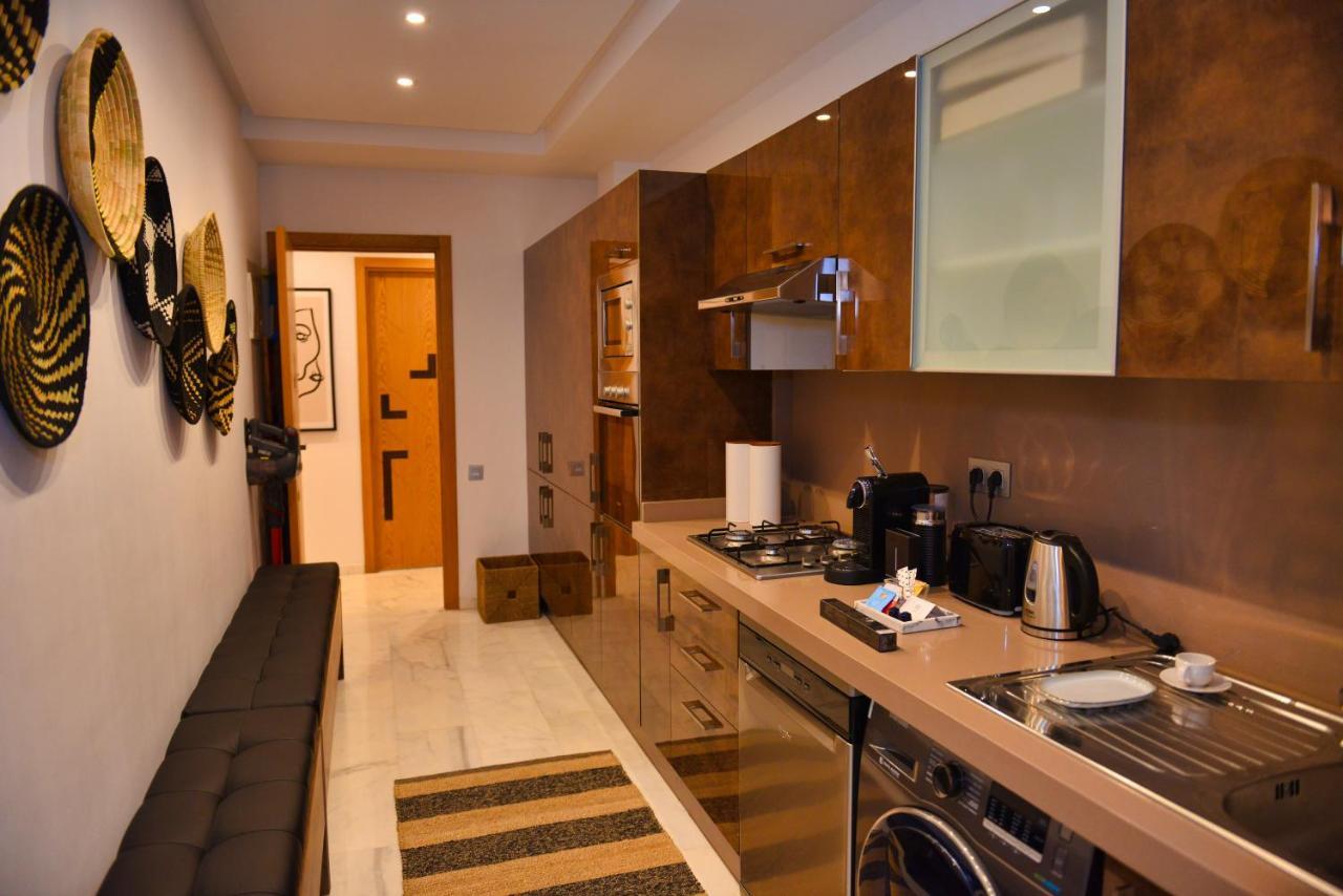 Appartement De Prestige Climatise A L'Hivernage 400M De La Gare Marrakesh Luaran gambar