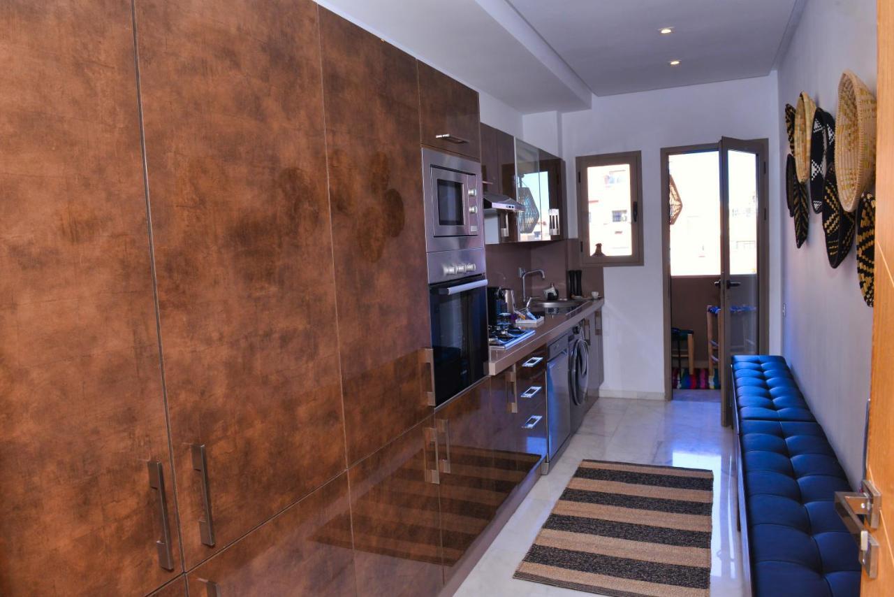 Appartement De Prestige Climatise A L'Hivernage 400M De La Gare Marrakesh Luaran gambar