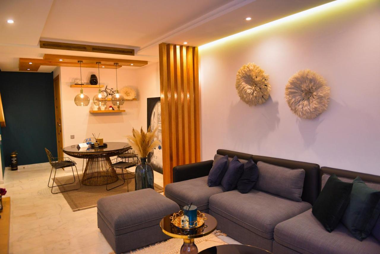 Appartement De Prestige Climatise A L'Hivernage 400M De La Gare Marrakesh Luaran gambar